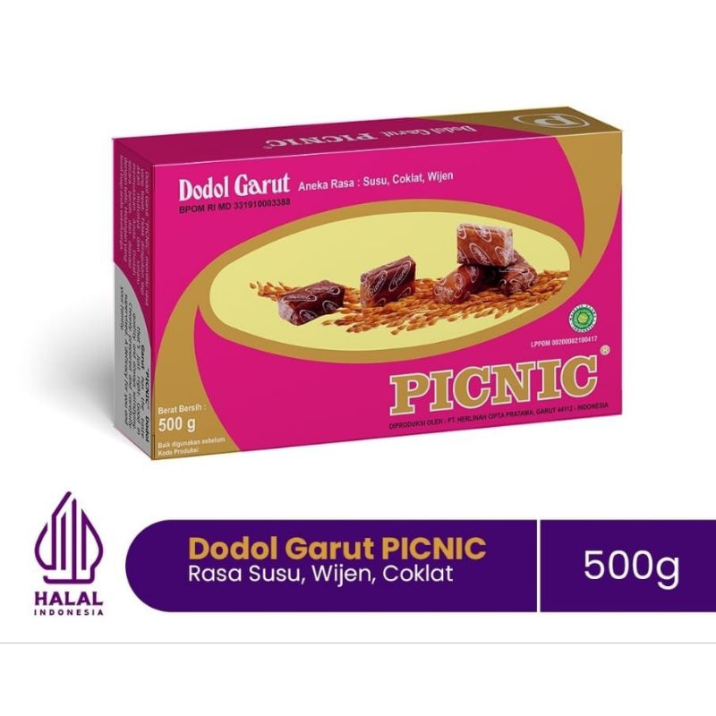 

Dodol Garut Picnic Clasic 500 g Dodol Garut classic