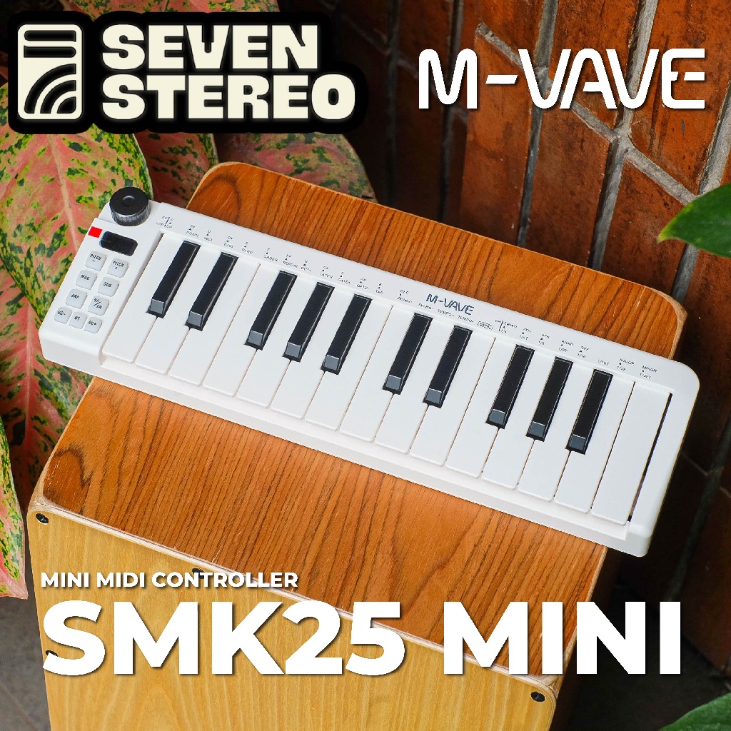 M-VAVE SMK 25 SMK25 Mini Midi Controller Portable