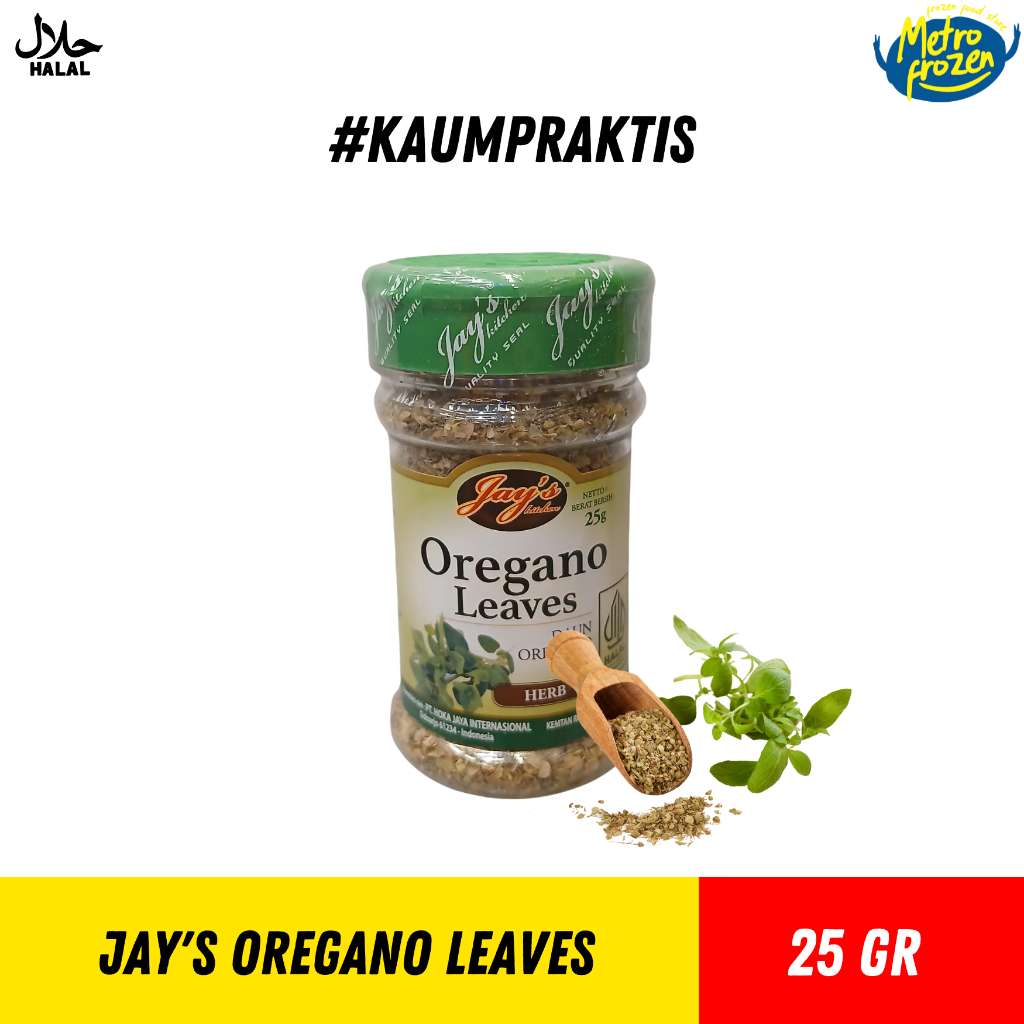 

JAY's Oregano Leaves 25gr