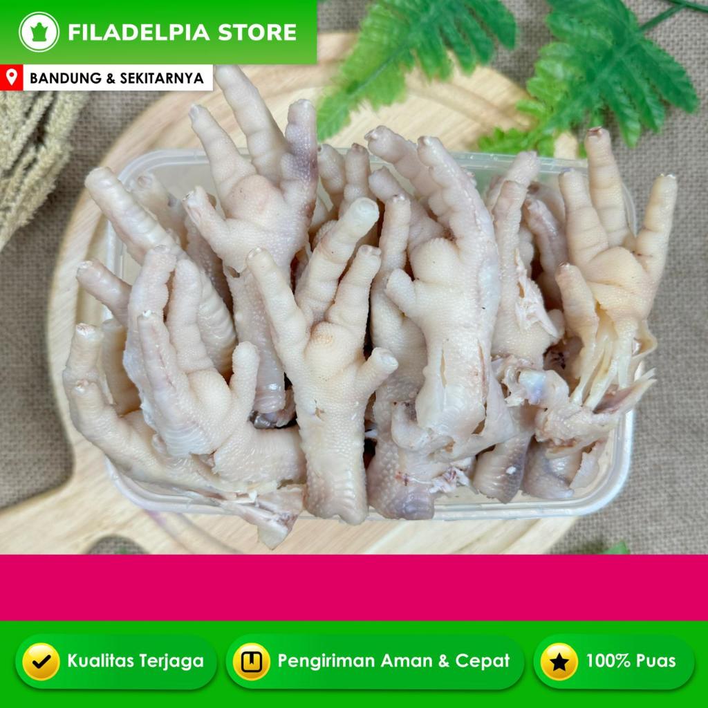 

Ceker Ayam Tanpa Tulang Frozen | Mercon |Rempa Mercon | 1kg,500gr & 200gr Promo Bandung | Asih Sadulur Mart
