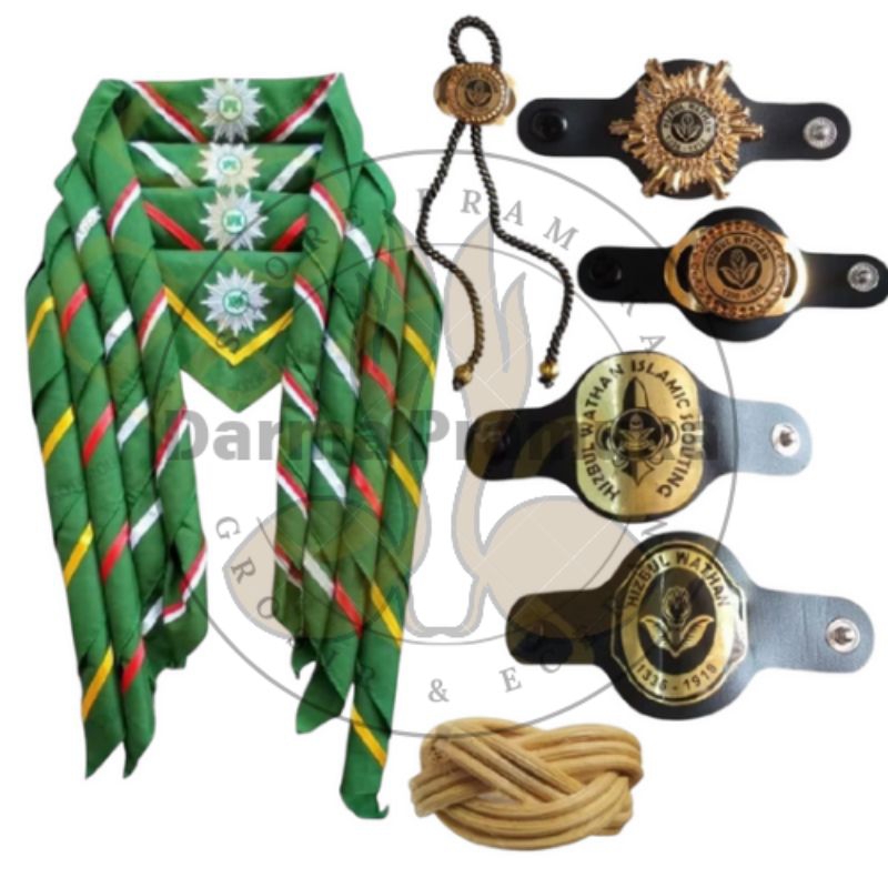 Hasduk hw bordir + ring hasduk paket hasduk hw besar