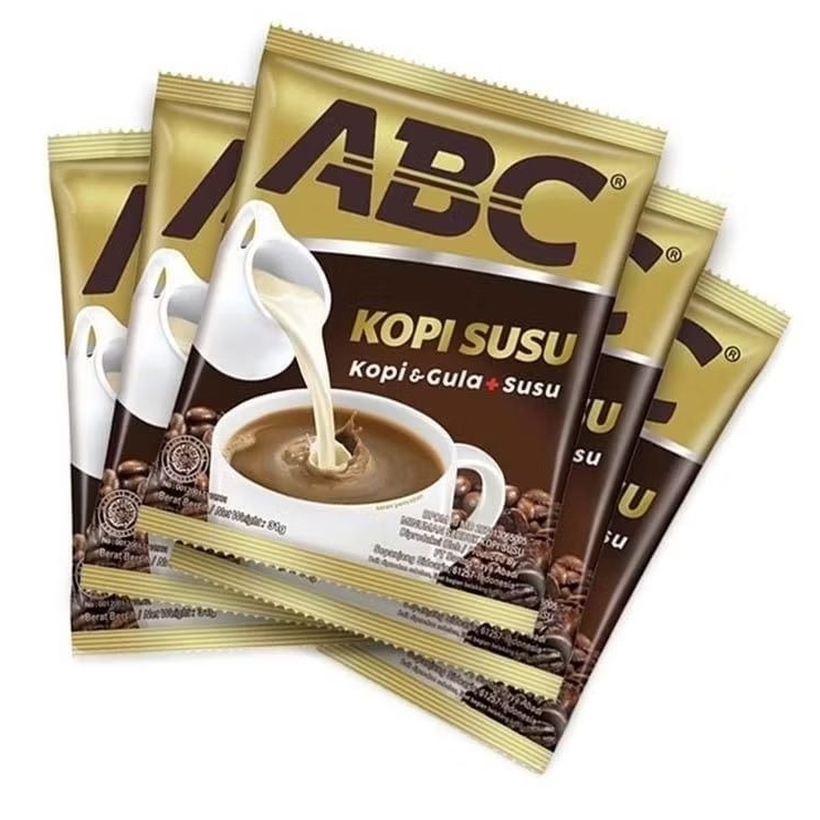 

(RENCENG) Kopi ABC Sachet Kopi Susu 30gr Isi 10Pcs