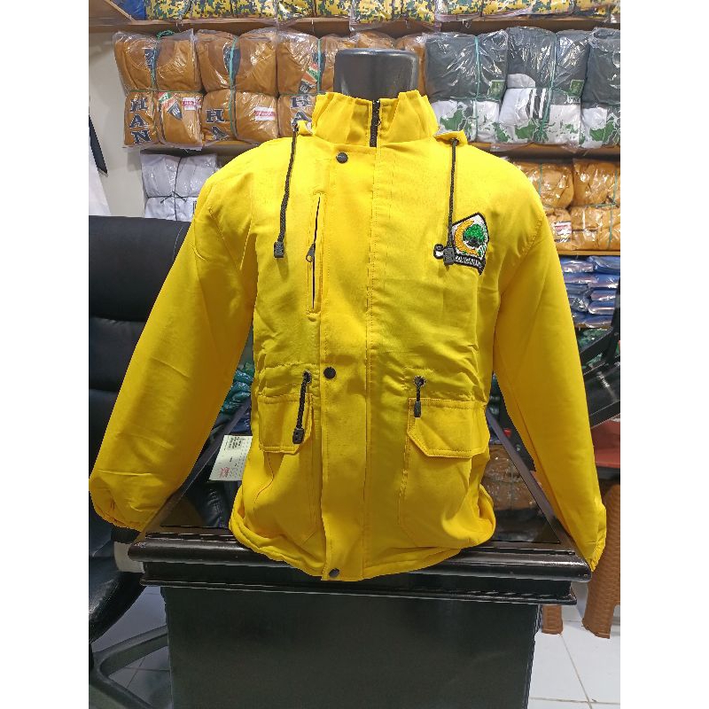 Jaket Golkar Parka Bordir Timbul Terbaru // Jaket Golkar