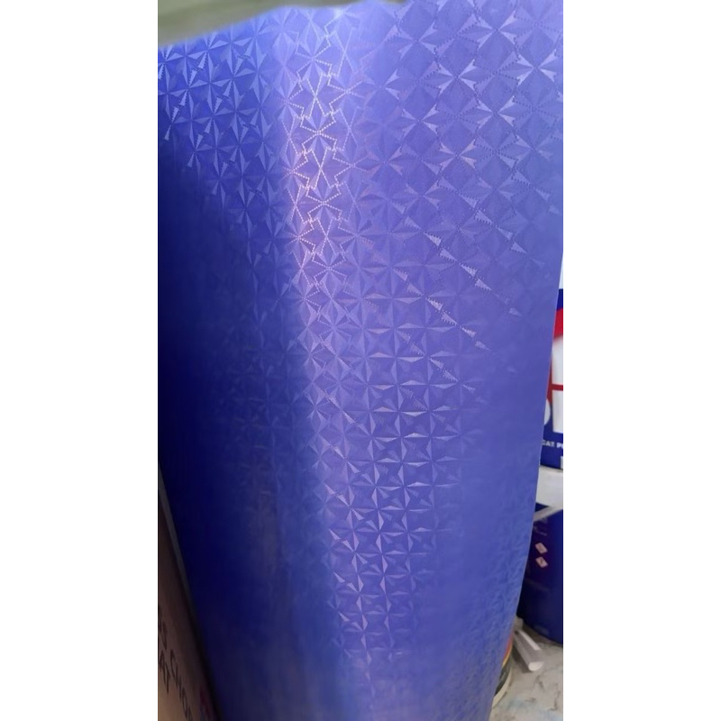 Fiber Plat Plastik Tutup Pagar Motif BAMBU  / Plastik Penutup Pagar