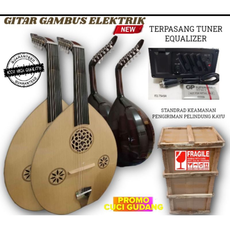 gitar gambus elektrik terlaris dan modern