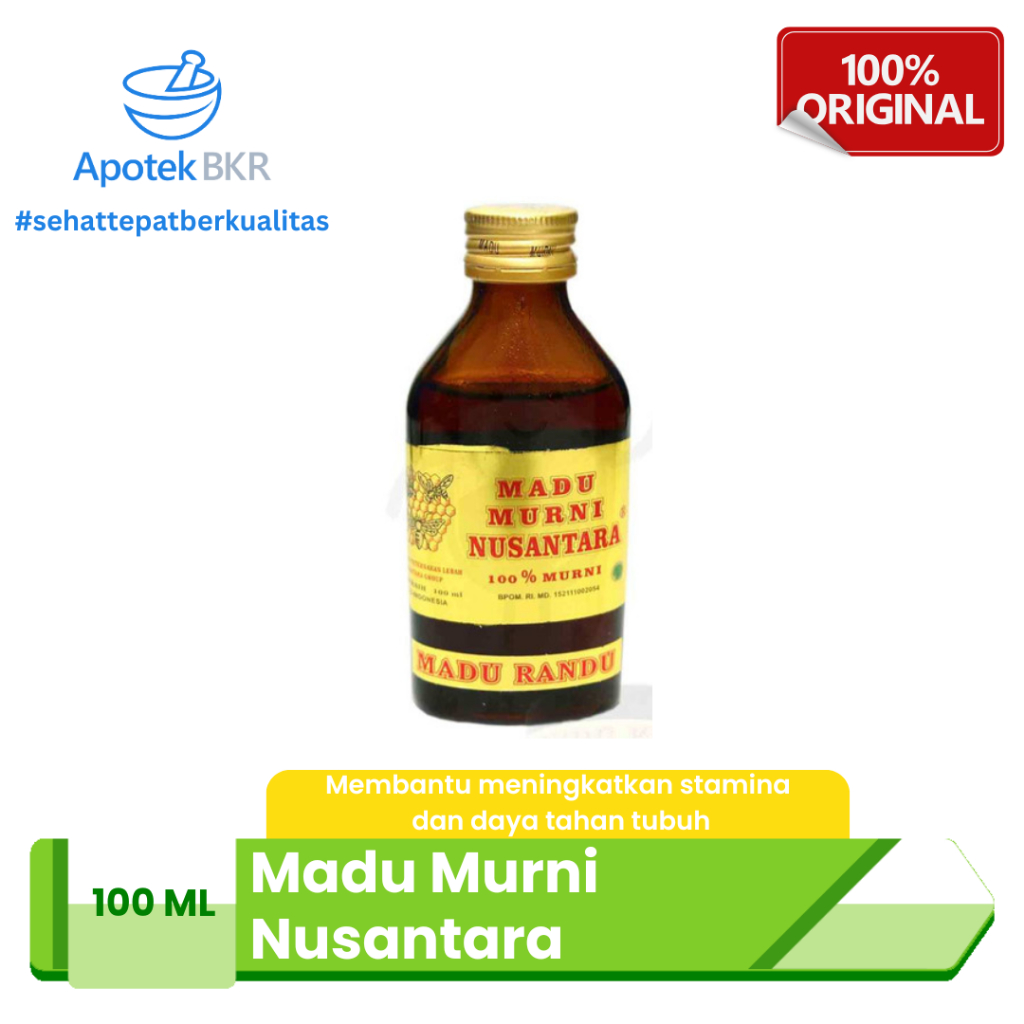 

Madu Murni Nusantara Botol 100 ml / 250 ml / 650 ml