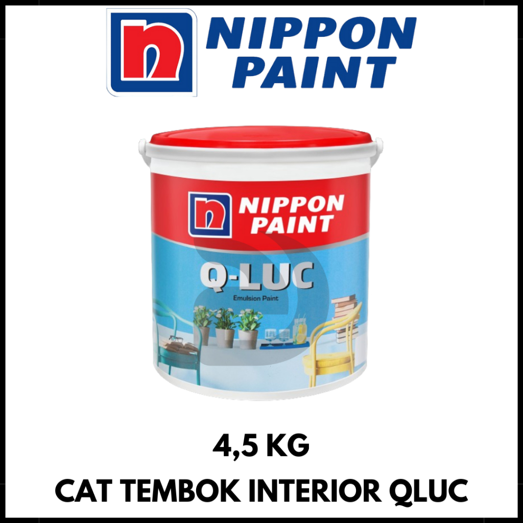 Cat Tembok Interior Qluc Galon 4,5 Kg Nippon Paint