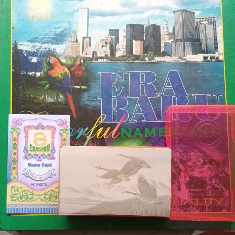 

ERBA PROMO KARTU NAMA ERA BARU | PRODUK DIJAMIN ORIGINAL | HARGA TERMURAH | KARTU NAMA ISI 100 | KARTU NAMA POLOS | KARTU NAMA BERGAMBAR