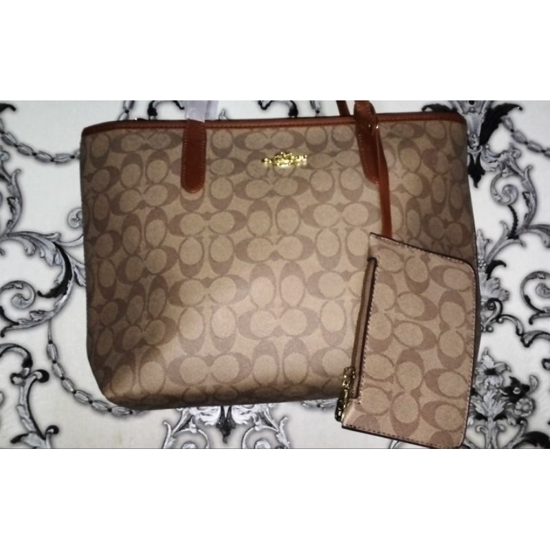 totebag coach in signature