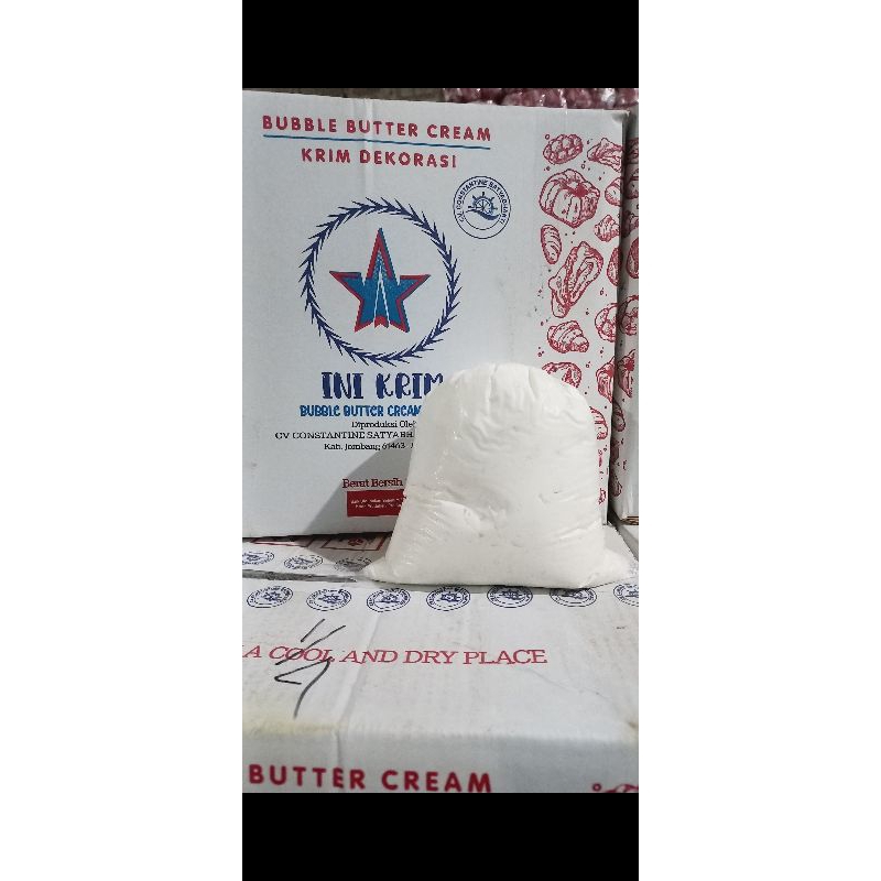 

BUTTER CREAM INI REPACK 500GRM