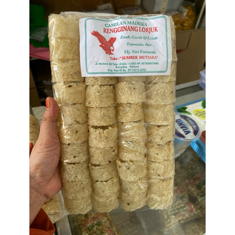 

RENGGINANG LORJUK ISI 750gr CAMILAN ASLI MADURA