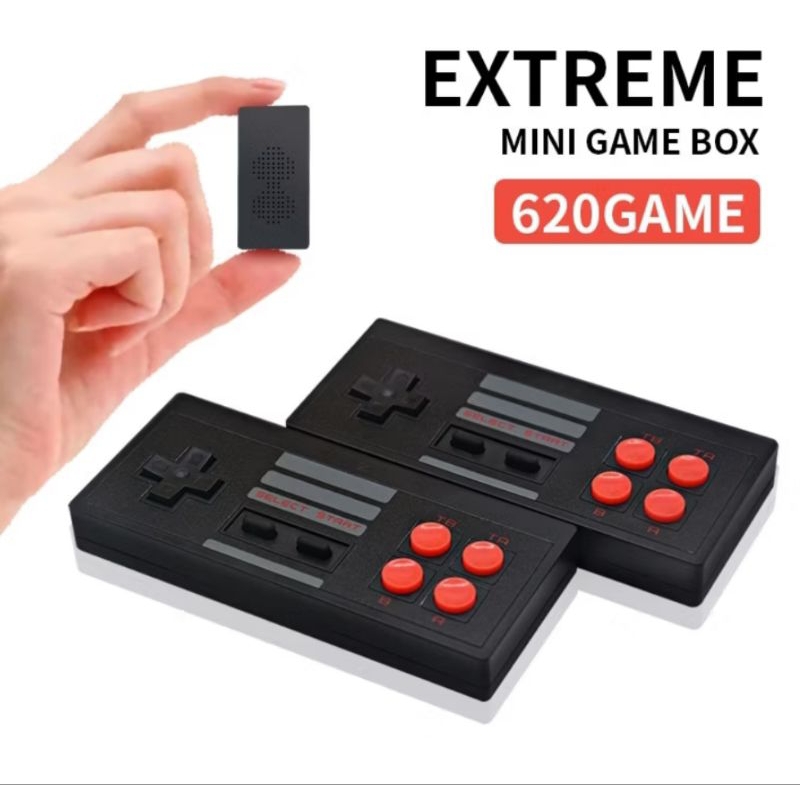 Extreme mini game box stik wireless game jadul klasik mainan anak gameboy vcom v com tv