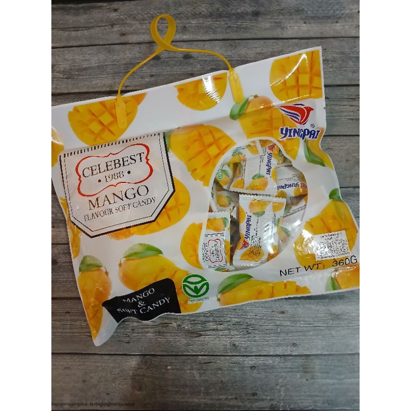 Yingpai Celebest Mango Soft Candy Permen Bangkok Thailand
