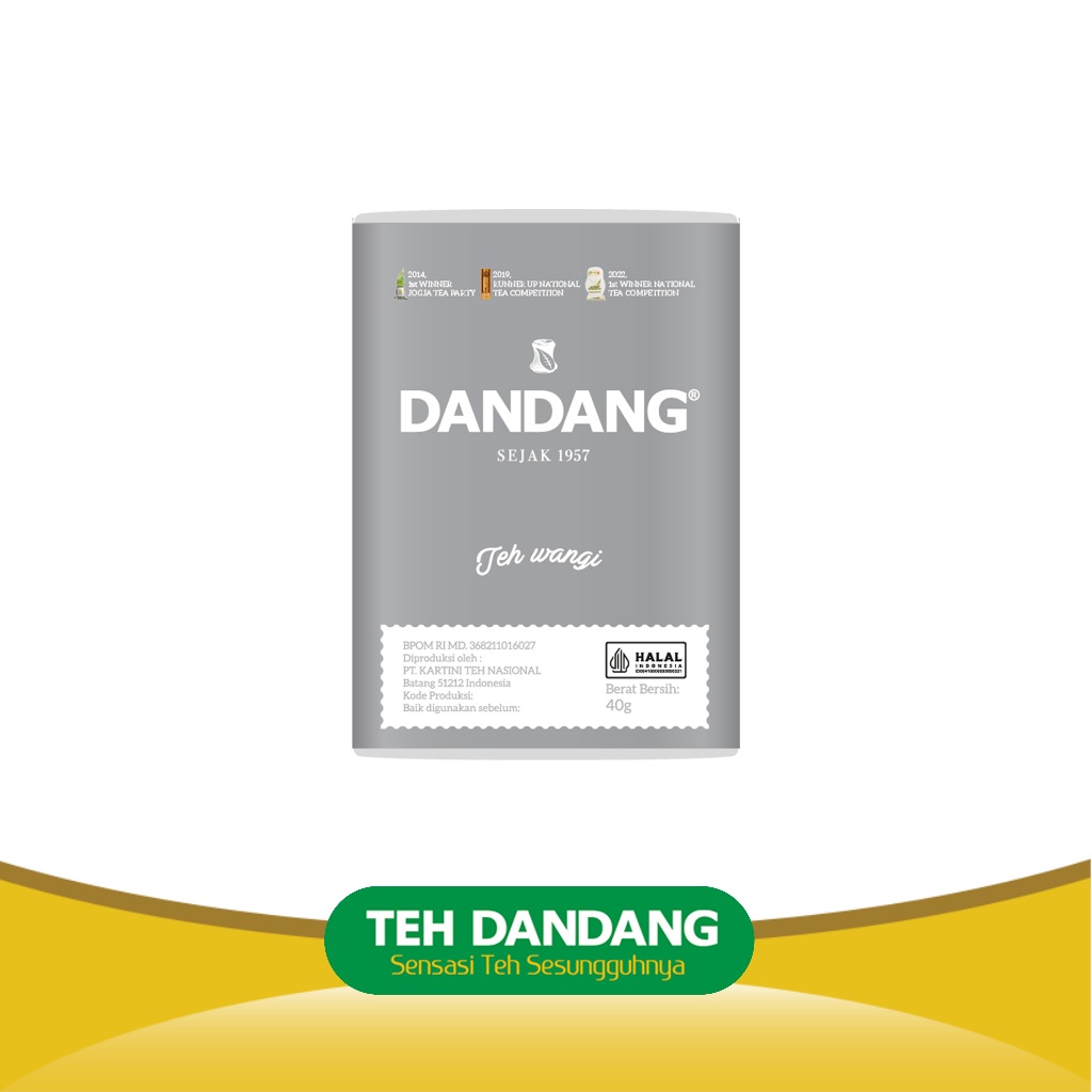 

Teh Dandang Putih 35gr - Teh Tubruk - 1 Slop isi 10 Box 35gr