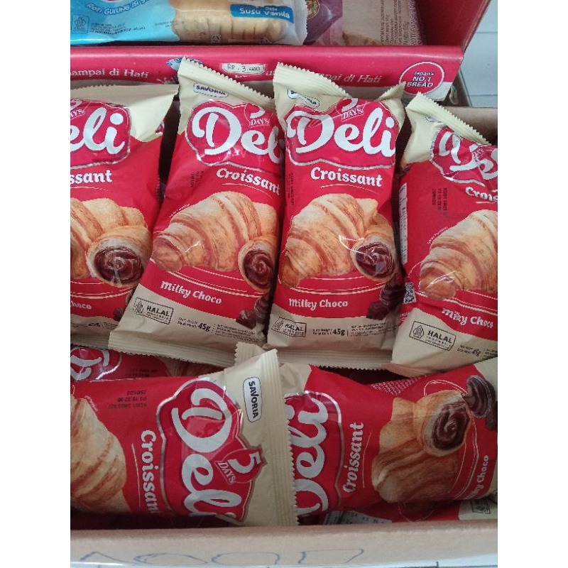 

roti Deli savoria milky choco