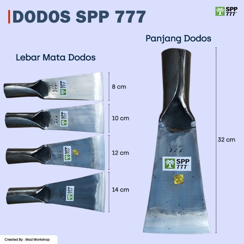 DODOS SAWIT SPP 777 ORIGINAL MALAYSIA