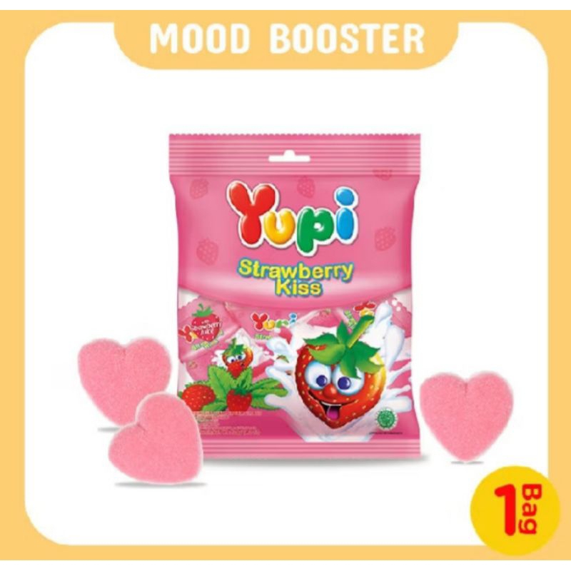 

YUPI STRAWBERRY KISS 1 PACK BERAT 120 GRAM