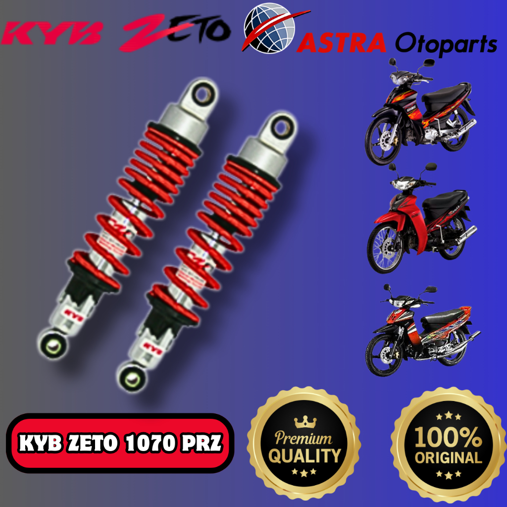 SHOCKBREAKER SHOCK BELAKANG MOTOR JUPITER Z VEGA R VEGA ZR F1ZR KYB ZETO KAYABA ZETO ORIGINAL