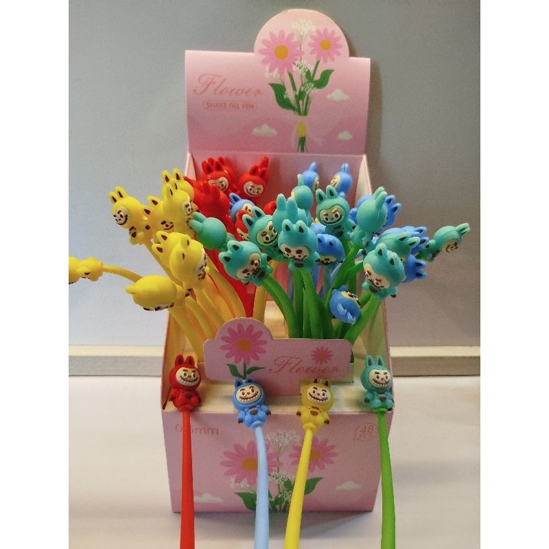 

Pulpen Labubu Lentur || Pulpen Goyang Boneka Labubu || Shake Gel Pen Labubu