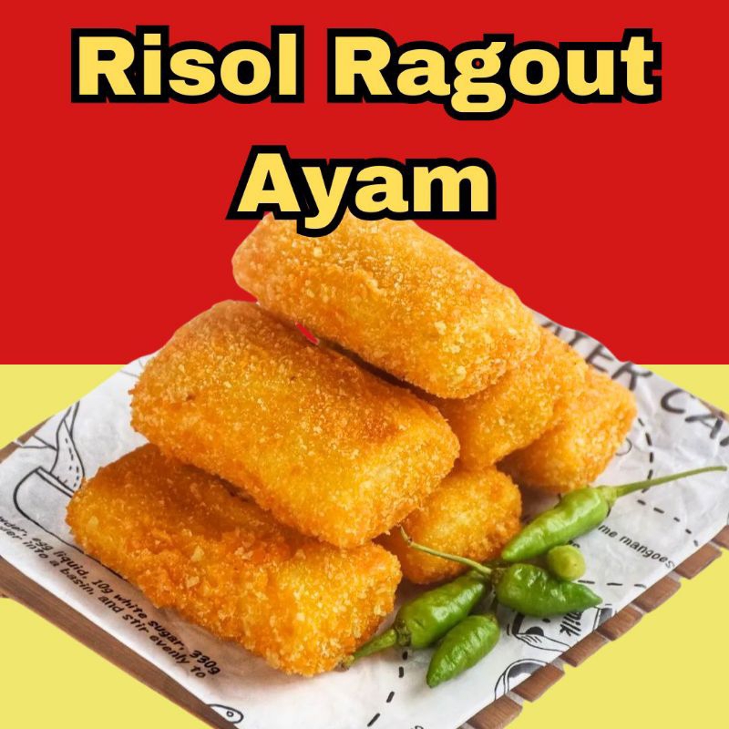 

Risol Isi Ragout Ayam 5 Pcs