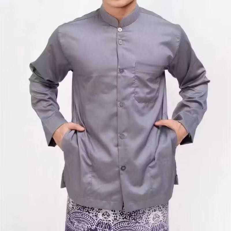 BAJU KOKO HAIBAH POLOS SERAGAM HADROH