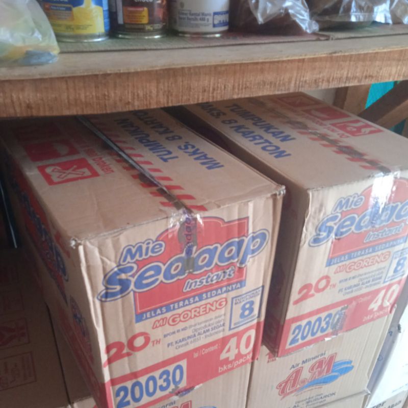 

Mie sedap goreng isi 40