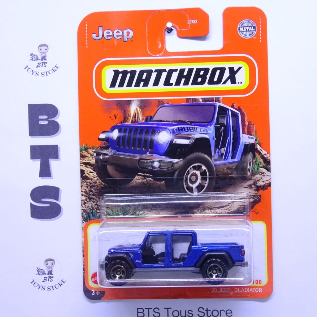 Matchbox 20 Jeep Gladiator Hijau