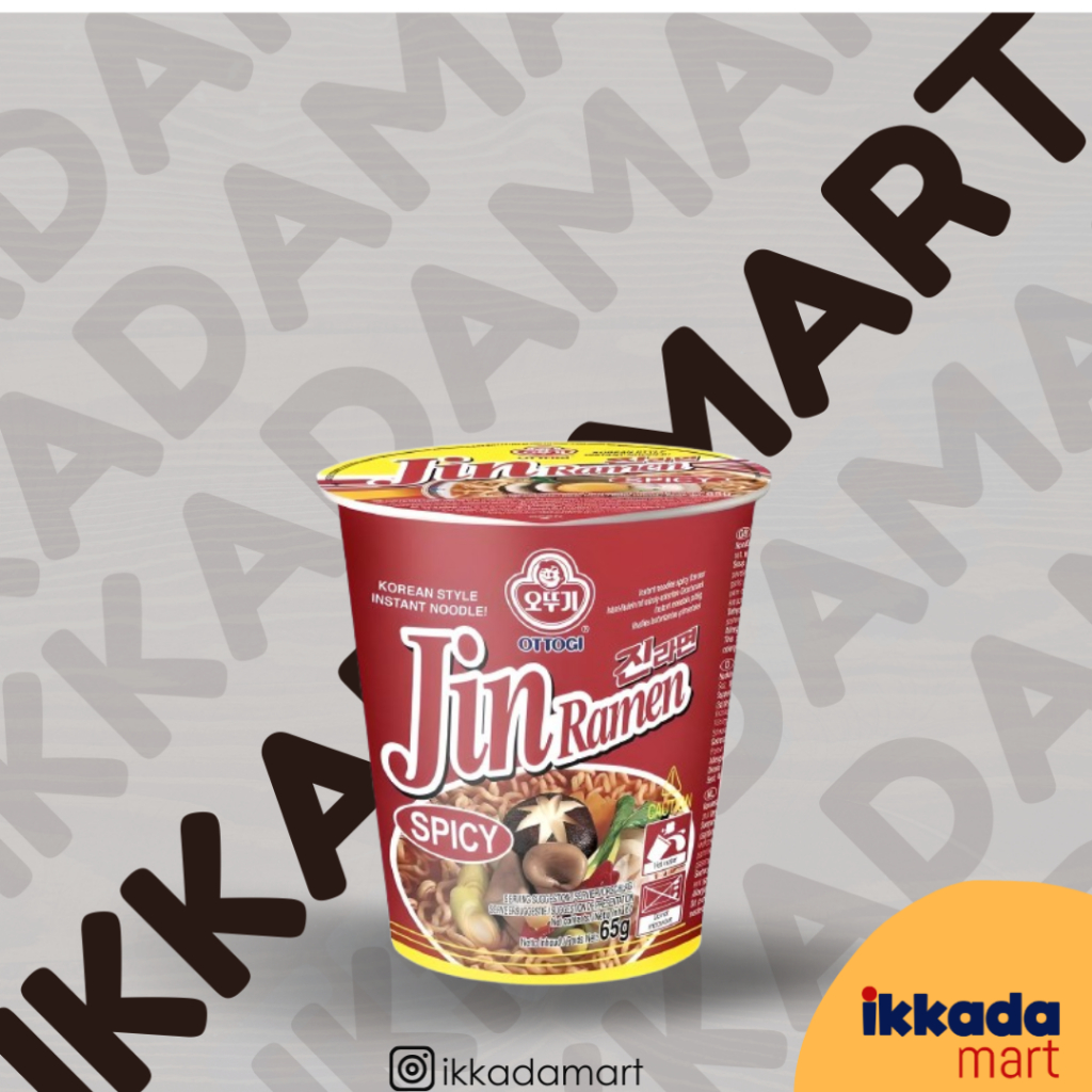 

Ottogi Jin Ramen Spicy Cup 65 gr