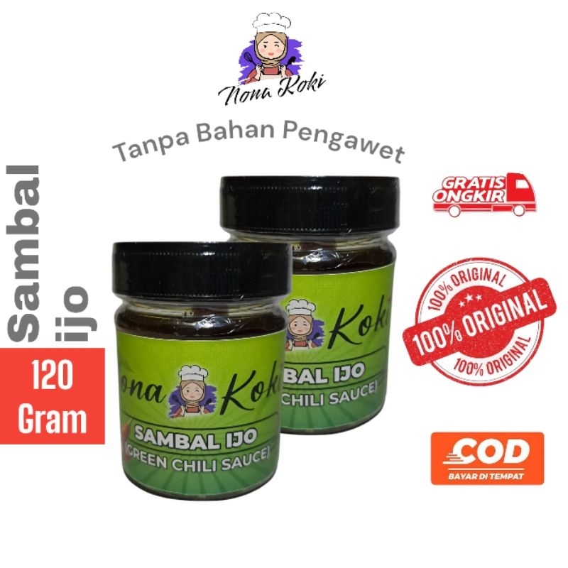 

SAMBAL IJO || 120 GRAM || MAKANAN, INSTAN