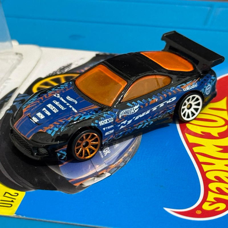 Hot Wheels Toyota Supra Hitam Nitto LOOSE