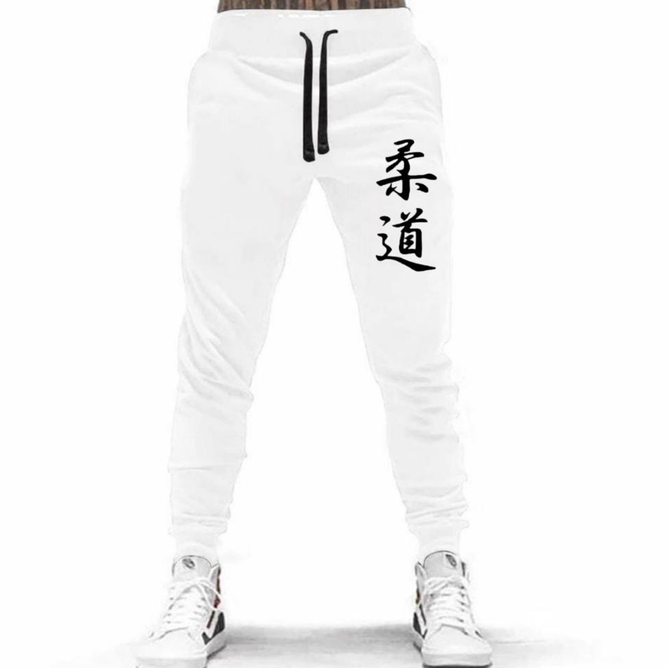 KODE J97A CELANA PANJANG JOGGER ROUDAO UNISEX BAHAN FLEECE TEBAL  KUALITAS BAGUS  JOGGER PRINTING