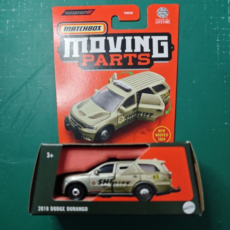 Matchbox Moving Parts 2018 Dodge Durango
