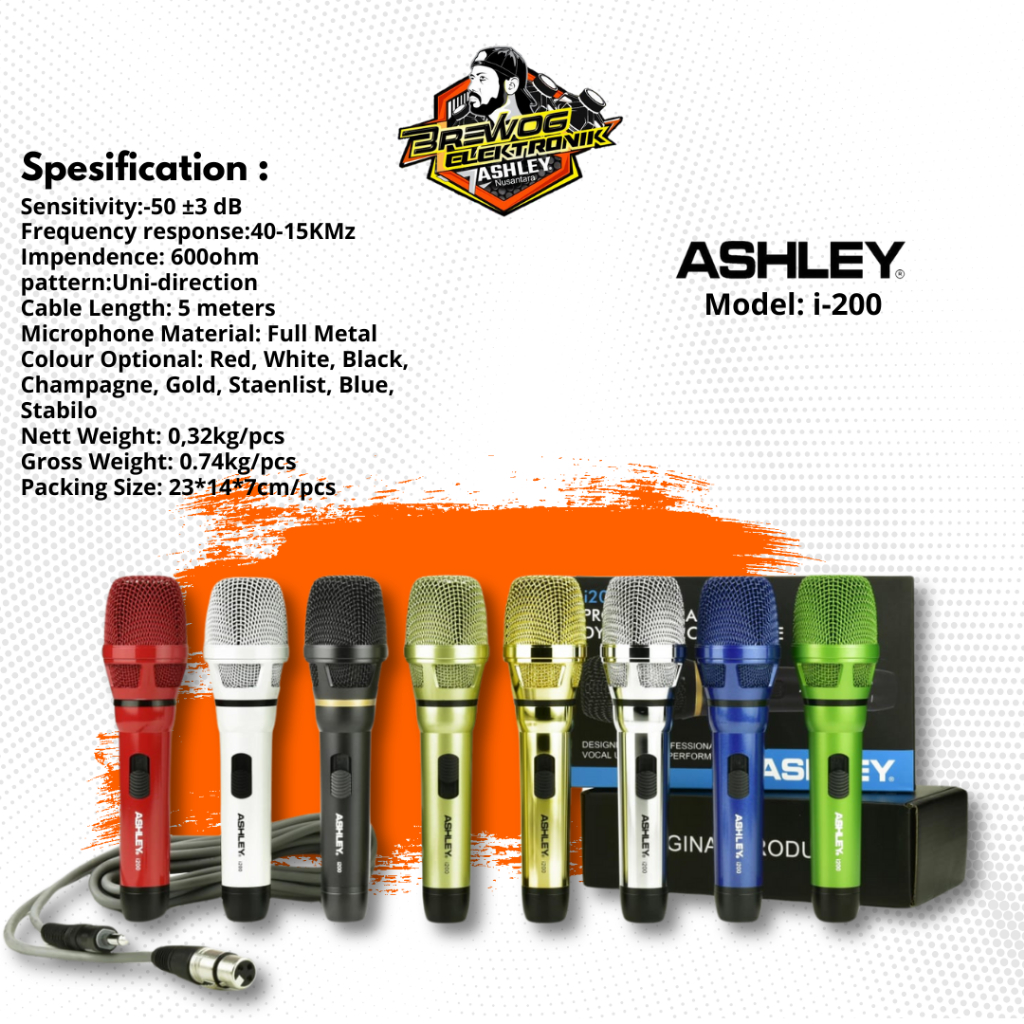MIC ASHLEY I200 ASHLEY