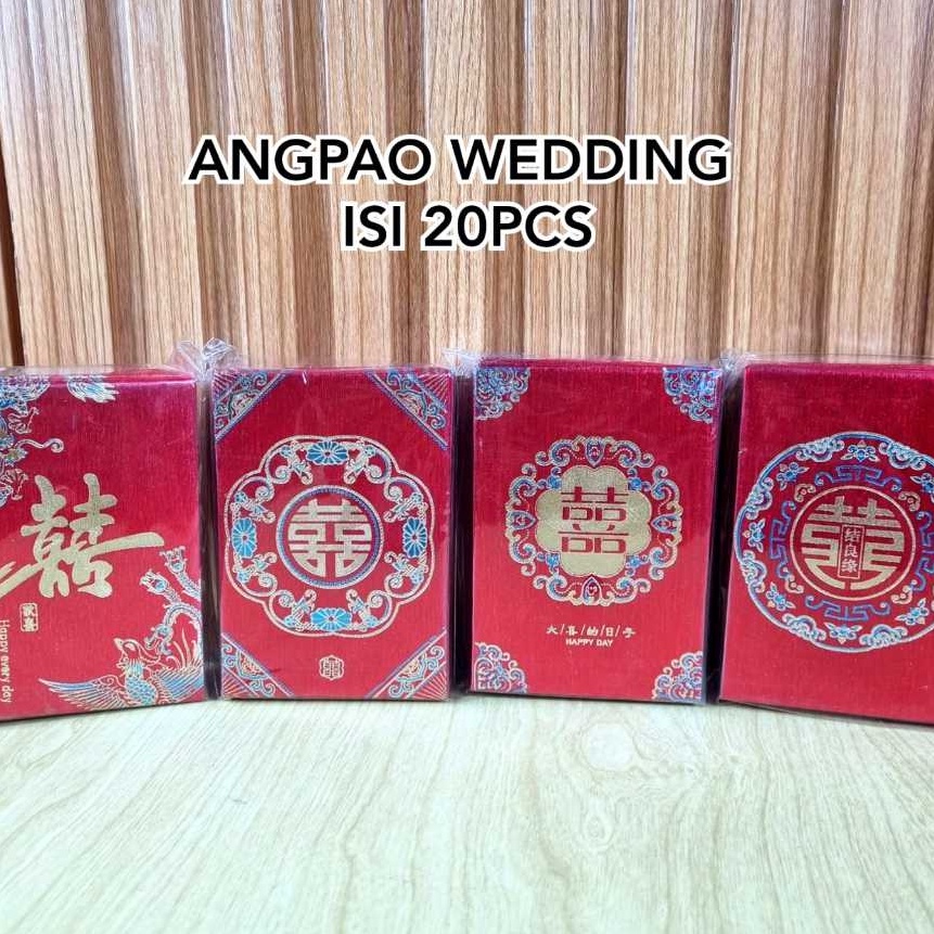 

Gila Isi 2pcs Angpao Shuang Xi Angpao Wedding Chinese Angpao Pernikahan Sangjit Ampao Xuangxi Angpao Lamaran