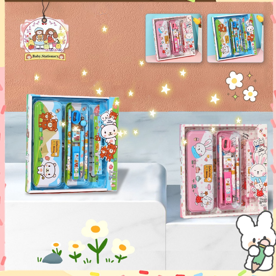 

Produk Pilihan Alat Tulis Kotak Pensil Anak Full Set 7In1 Cute Stationery Untuk Hadiah Anak Sekolah Kotak Pensil Alat Tulis