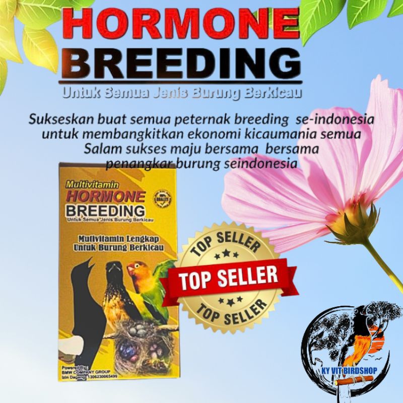 Hormone Breeding - Vitamin Burung/Vitamin Burung Ternak