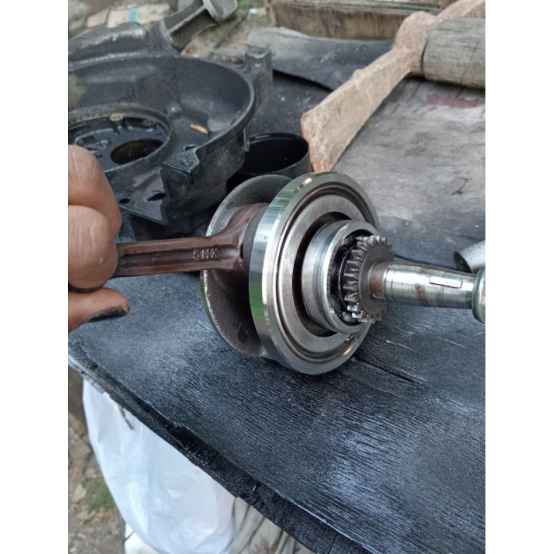 Kruk as krek as bandul MIO SMILE ORI ( bahan )