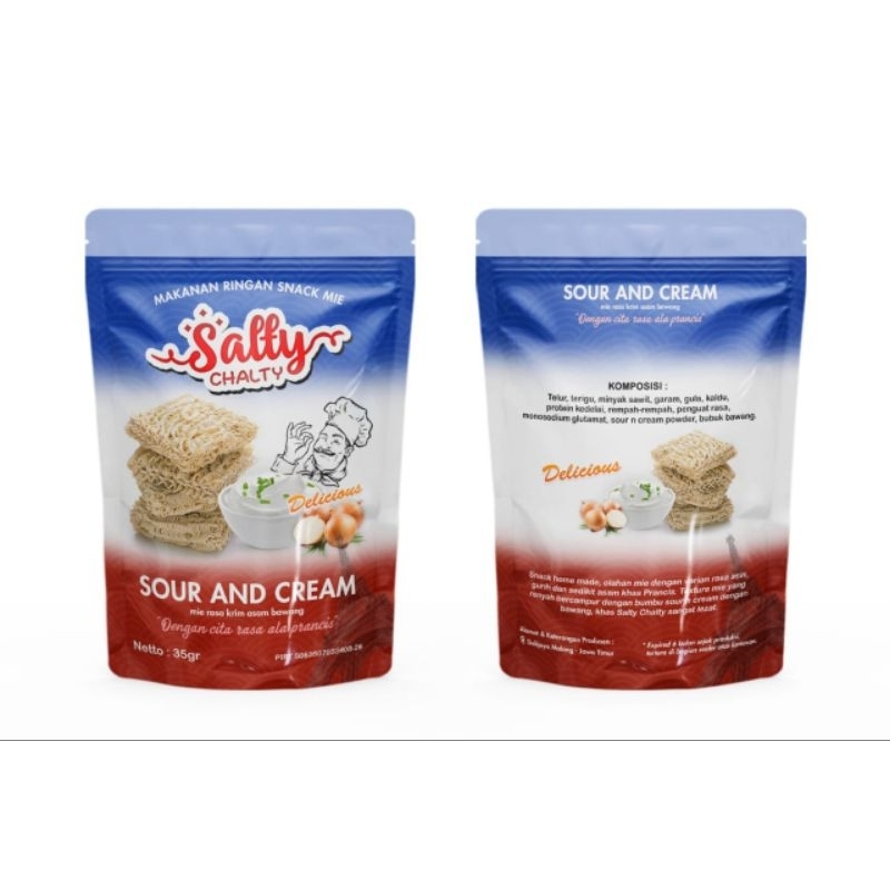 

Salty Chalty Sour and Cream 35gram