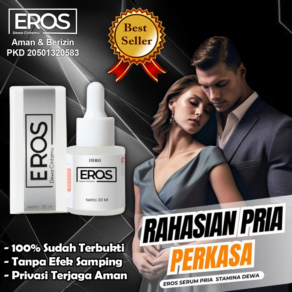 Eros Eremax  Serum Tetes Pria Dewasa Original Asli