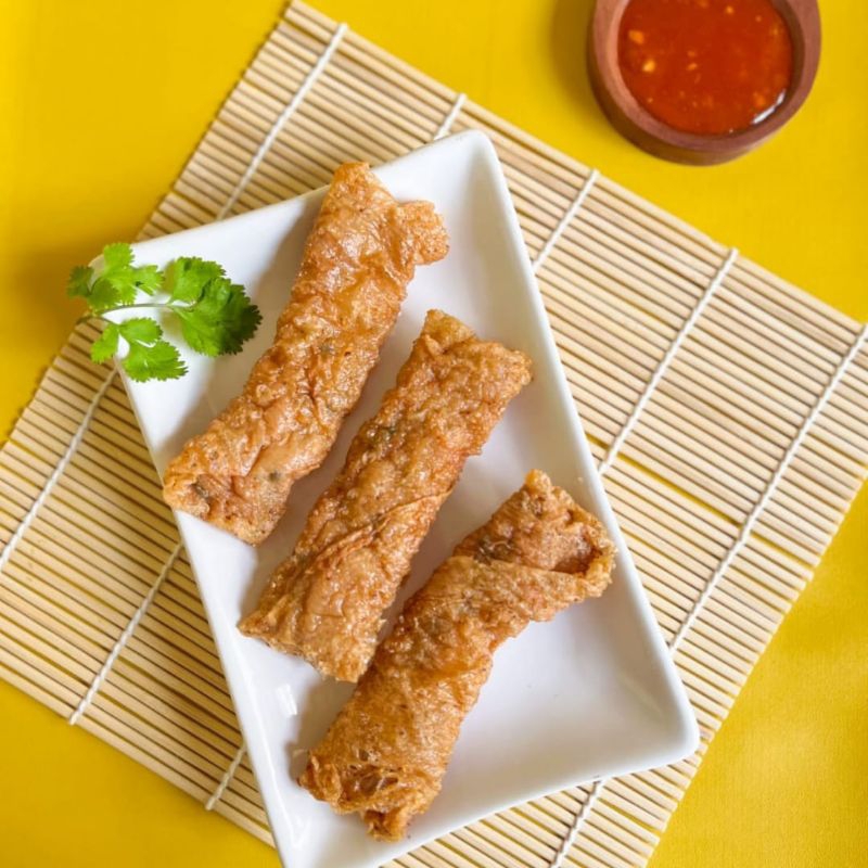 

Dimsum Frozen Lumpia Kulit Tahu Ayam isi 10 pcs
