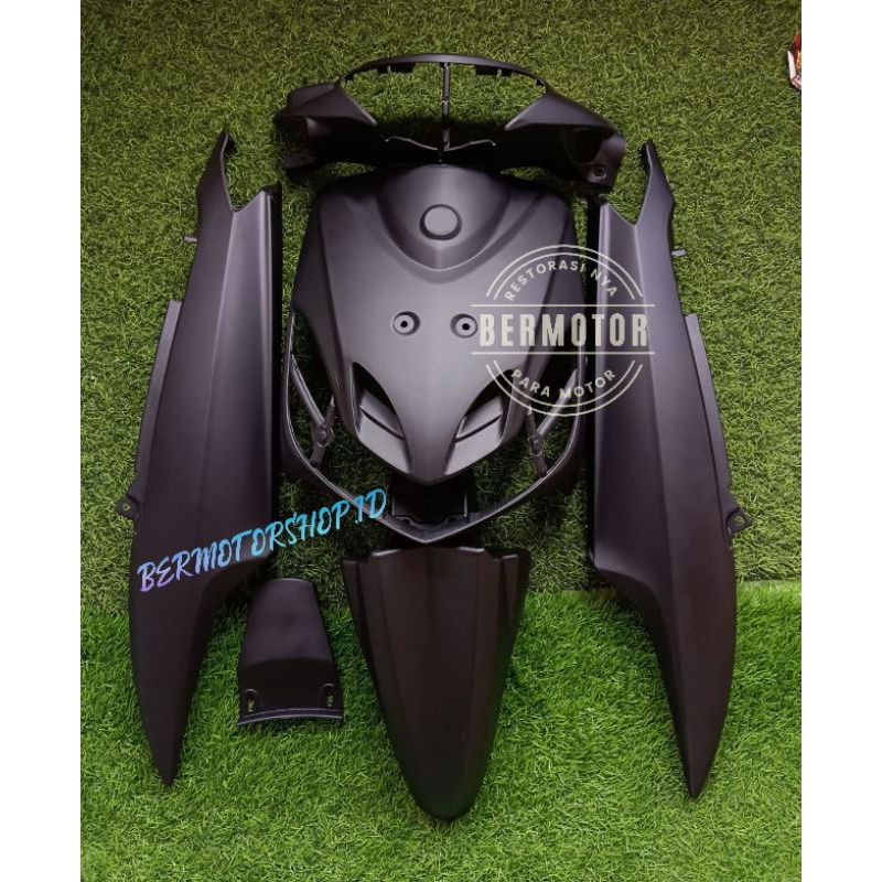 FULL BODY HALUS HITAM DOFF MIO SPORTY/MIO SMILE