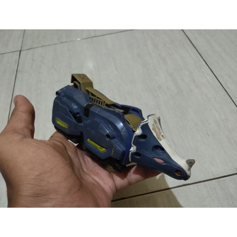 Part Megazord Triceratops Vintage Toys, No Marking Sepertinya Ori Bandai