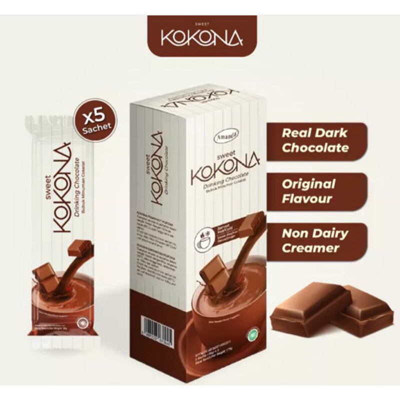 

Sweet Kokona bubuk minuman coklat