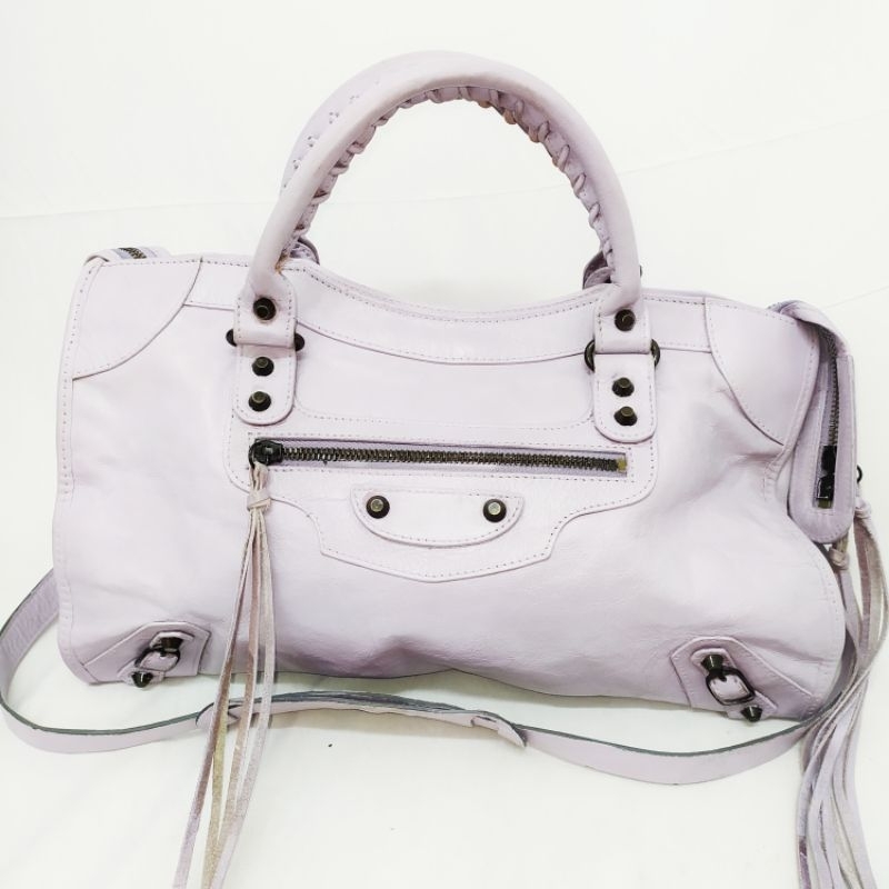 Tas slempang jinjing w BALENCIAGA