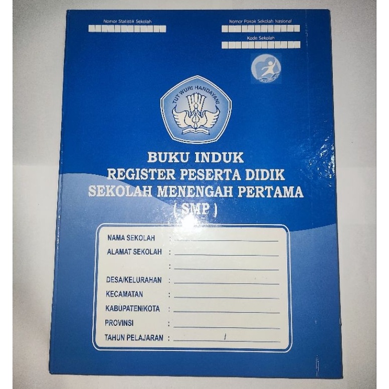 

KODE G34B Buku Induk Register Siswa SMP K13