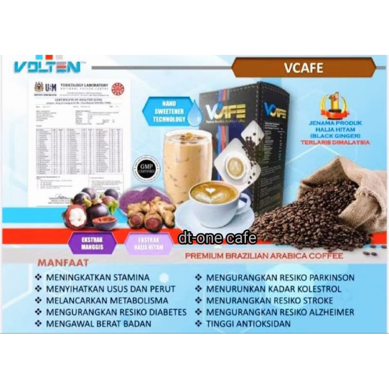 

VOLTEN VCAFE BLACKTEA VCAFE KOPI VLAMEEN SUSU Kopi dan Teh Tarik Volten isi 20 sachet