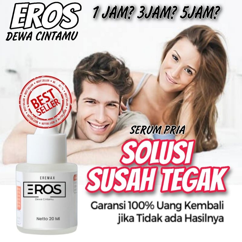 EROS Original Obat Tetes Pria Perkasa Eros Tetes Penambah Stamina Pria Kuat Tahan Lama