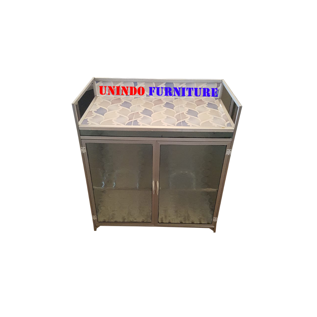 RAK KOMPOR 2 PINTU LANTAI BAWAH KERAMIK