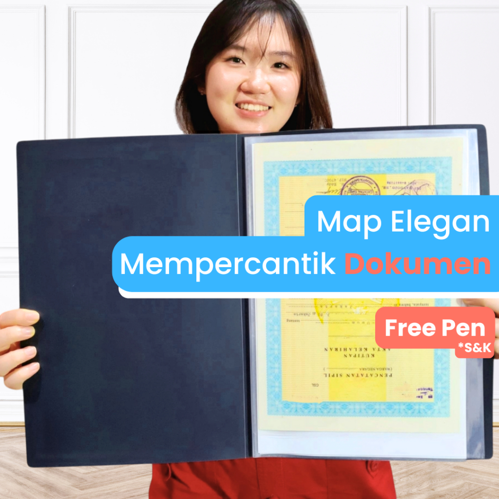 

Clear Holder Map Dokumen BESAR ANTI AIR F4 File Keeper Document Ijazah Tempat Berkas Display Book A4