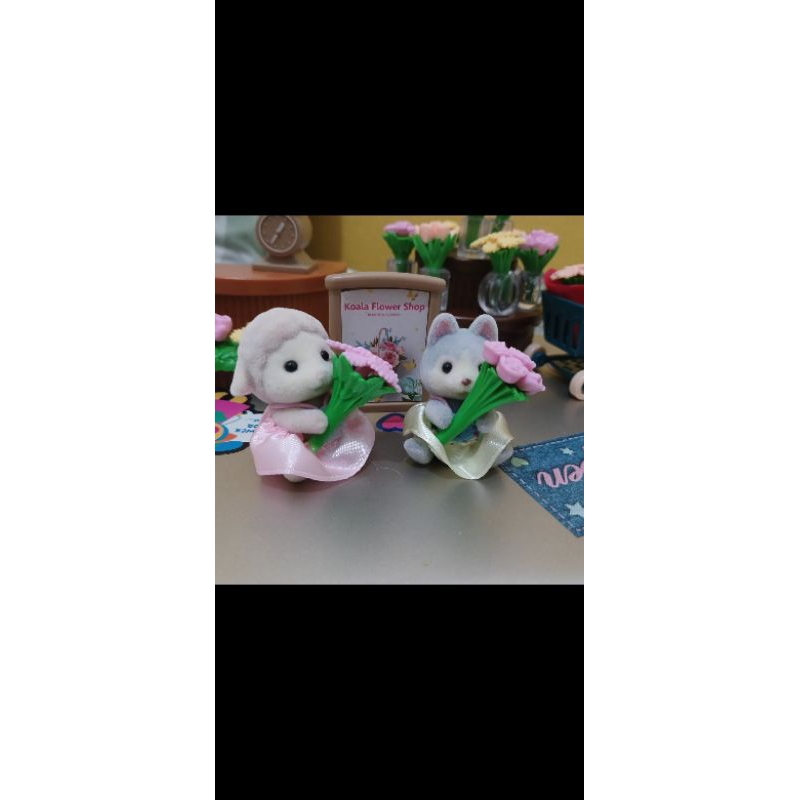 wts sylvanian families husky sheep